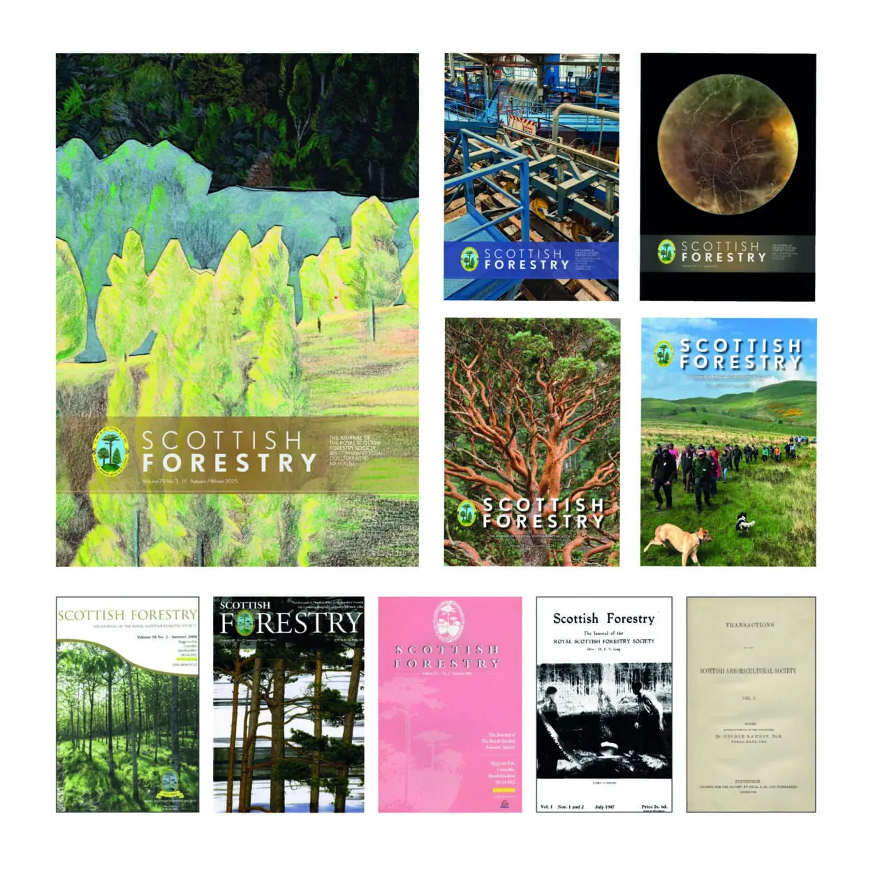 Scottish Forestry Covers Scottish Forestry Covers