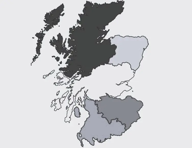 Regions-x B&w